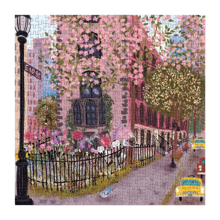Blooming Streets 500 Piece Puzzle