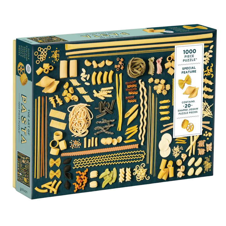 The Art of Pasta - 1000 Piece Puzzle with Shaped Pieces