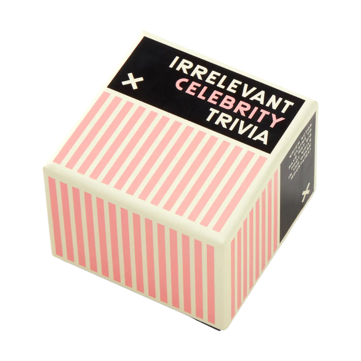 Irrelevant Celebrity Trivia