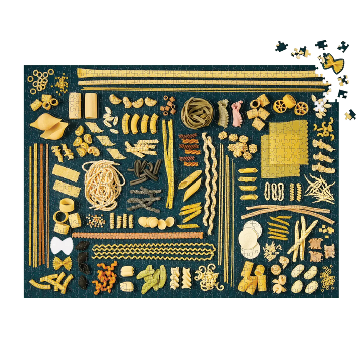 The Art of Pasta - 1000 Piece Puzzle with Shaped Pieces