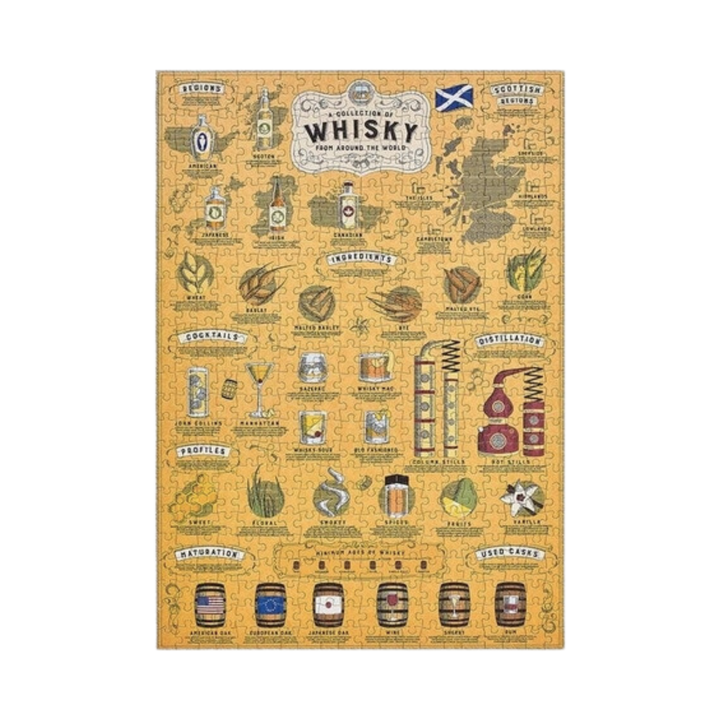 Whisky Lover's 500 Piece Jigsaw Puzzle