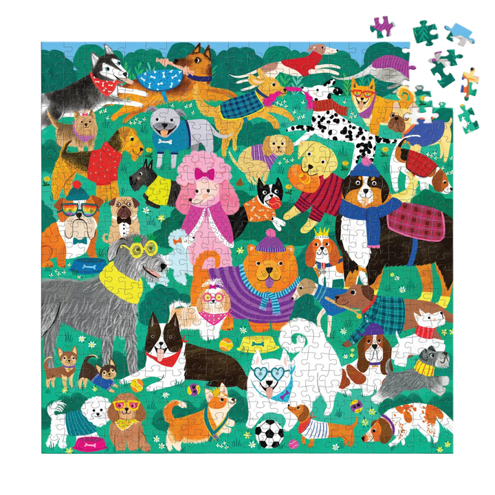 Doggone Days 500 Piece Family Puzzle