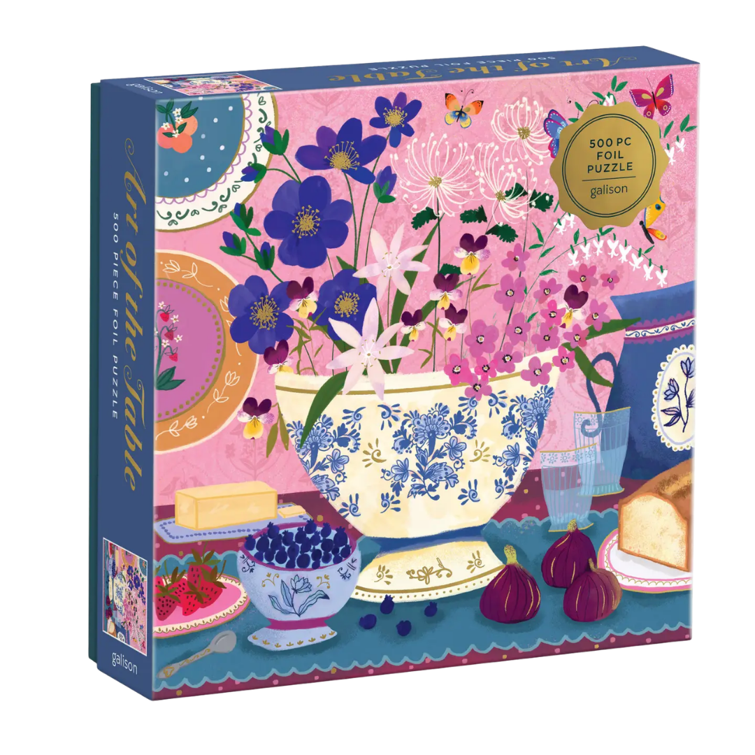 Joy Laforme "Art of the Table" 500 Piece Foil Puzzle