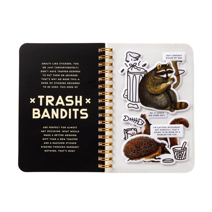 Trash Bandits Sticker Book