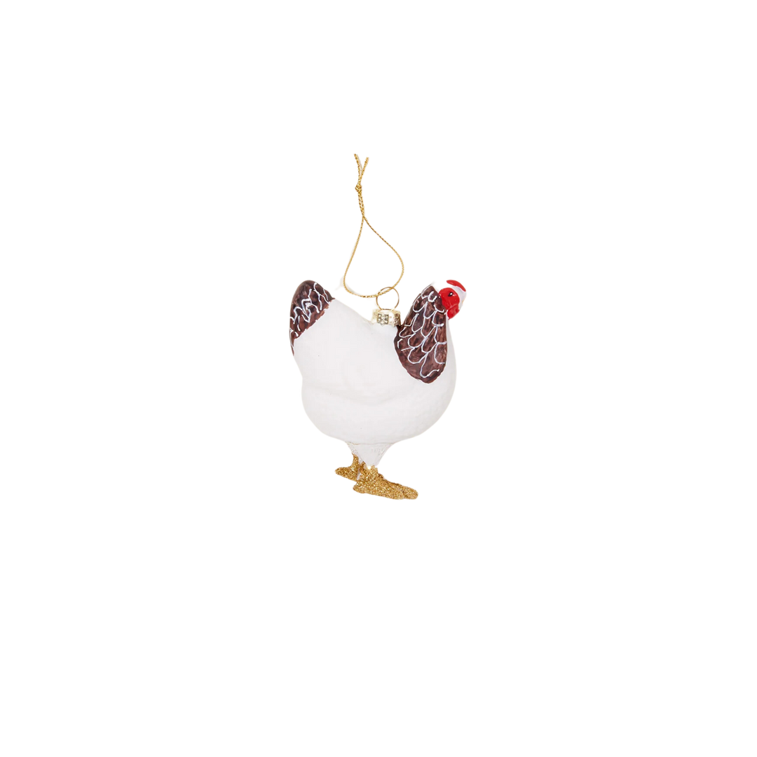 Farmhouse Hen Ornament