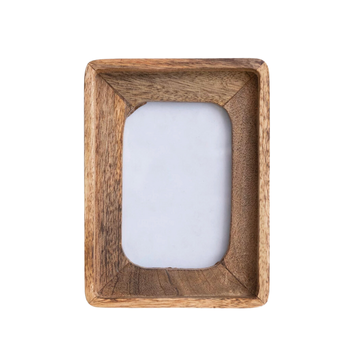 Hand-Carved Mango Wood Photo Frame