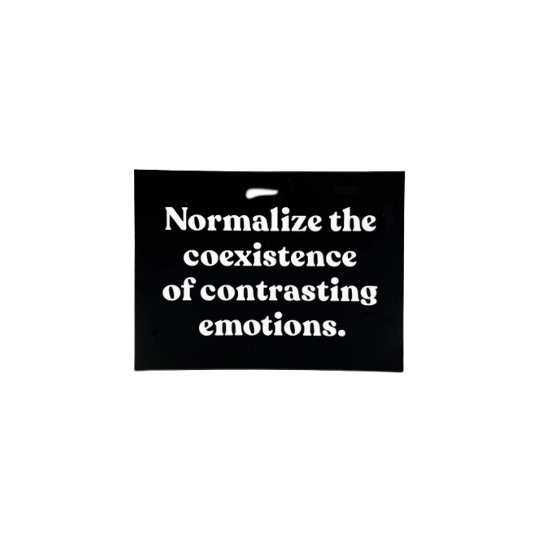 Contrasting Emotions Sticker