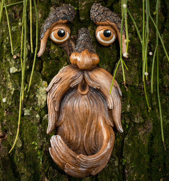 Tree Faces Decor Outdoor – Tree Hugger Yard Art Garden Decor