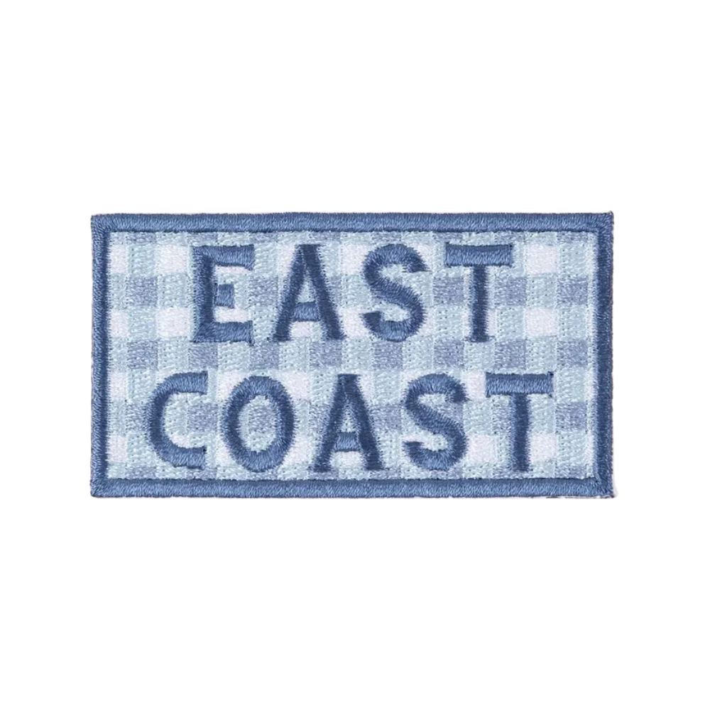 East Coast Embroidered Iron-On Patch