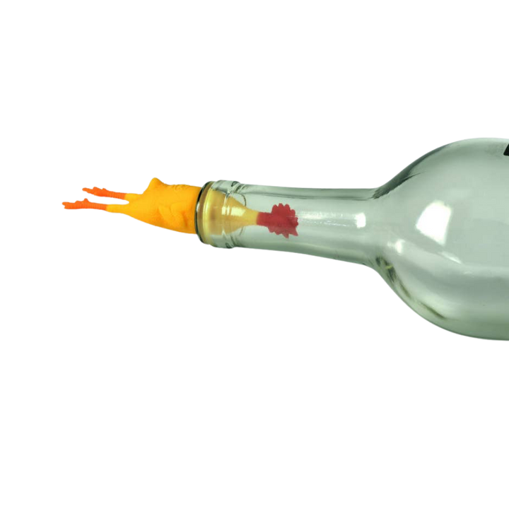 Coq Au Vin - Rubber Chicken Wine Stopper