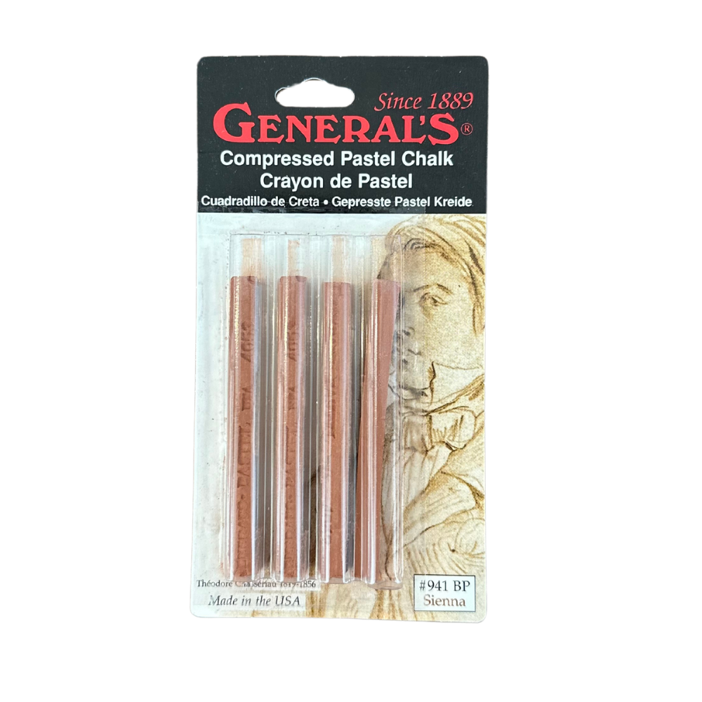 General Pencil Compressed Pastel Chalk Sticks