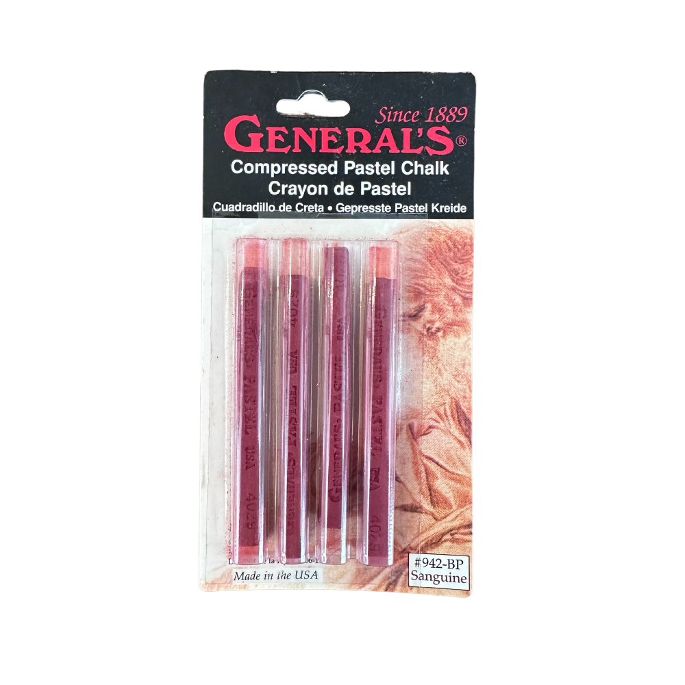 General Pencil Compressed Pastel Chalk Sticks