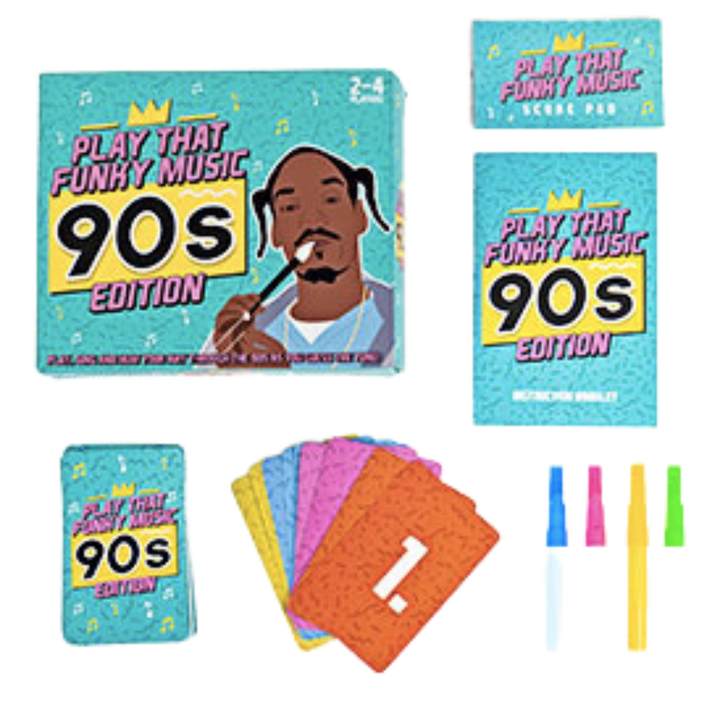 Play That Funky 90s Music Guessing Card Game