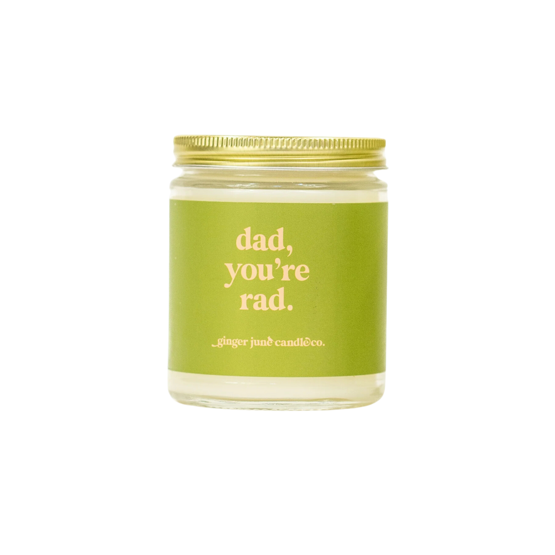 Dad, You're Rad Soy Candle