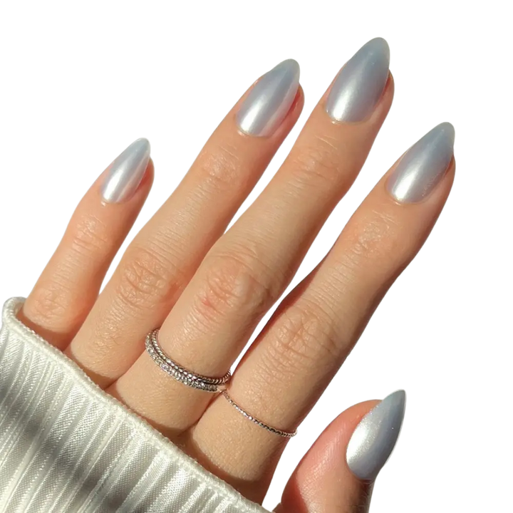 Something Blue Press on Nails