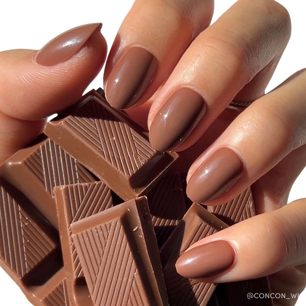 Chocolate Brown Press-On Nails