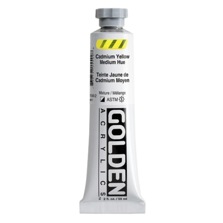 Heavy Body Acrylic 2oz Cadmium Yellow Medium Hue