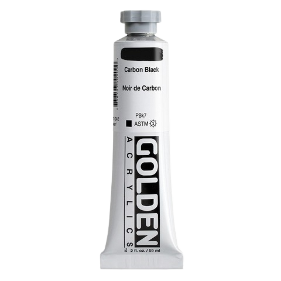 Heavy Body Acrylic 2oz Carbon Black