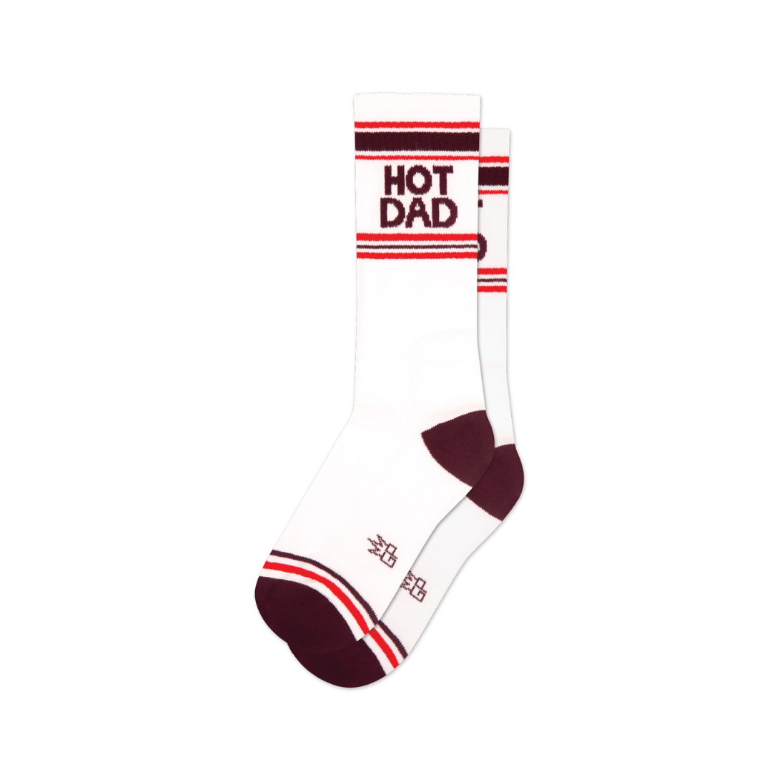Hot Dad Gym Crew Socks