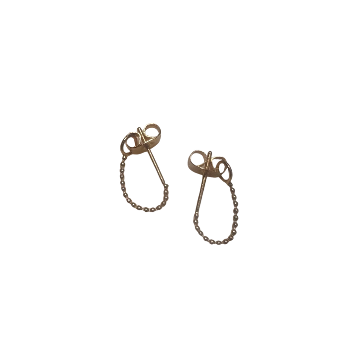 Ball Chain Huggies