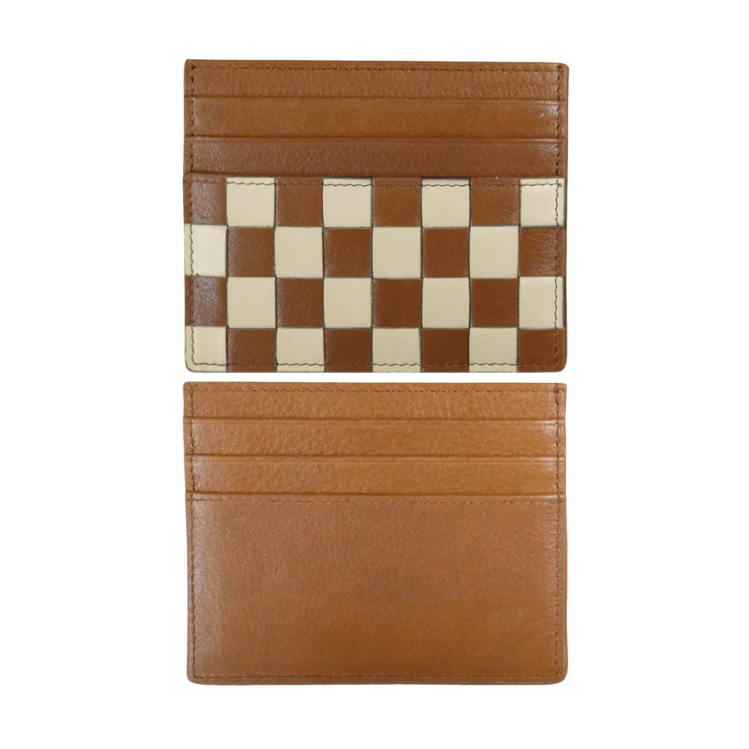 Checkerboard Card Case