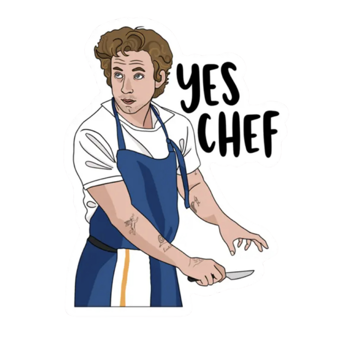 Yes Chef Sticker