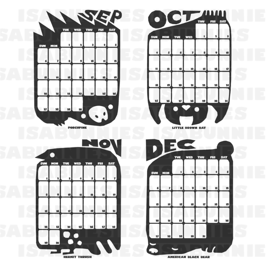 Vermont Creature Calendar 2026