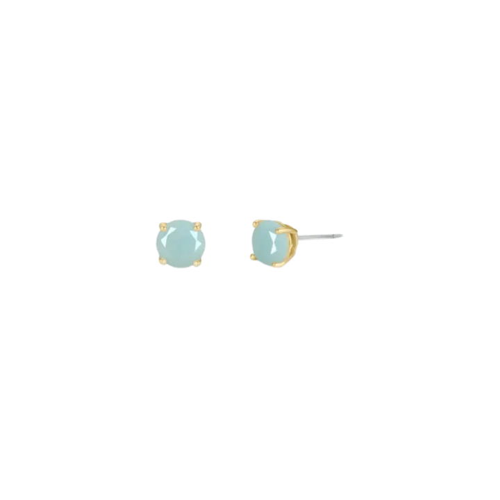Round Gold Earrings