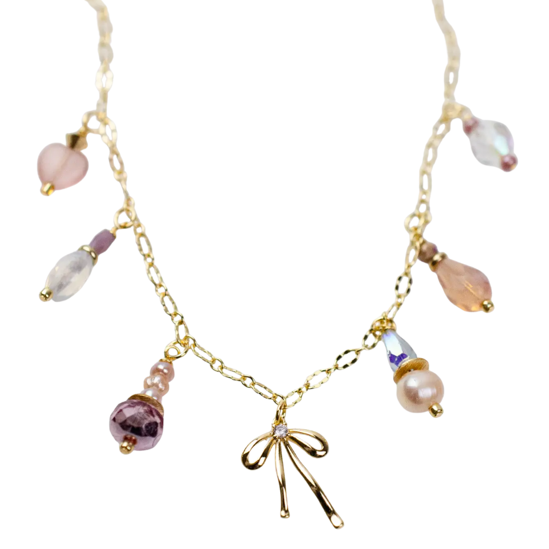 Bow Charm Necklace