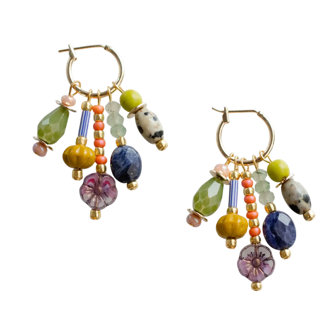Charm Dangle Earrings - Quinn