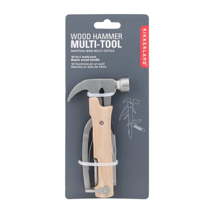 Wood Multi Function Hammer Tool