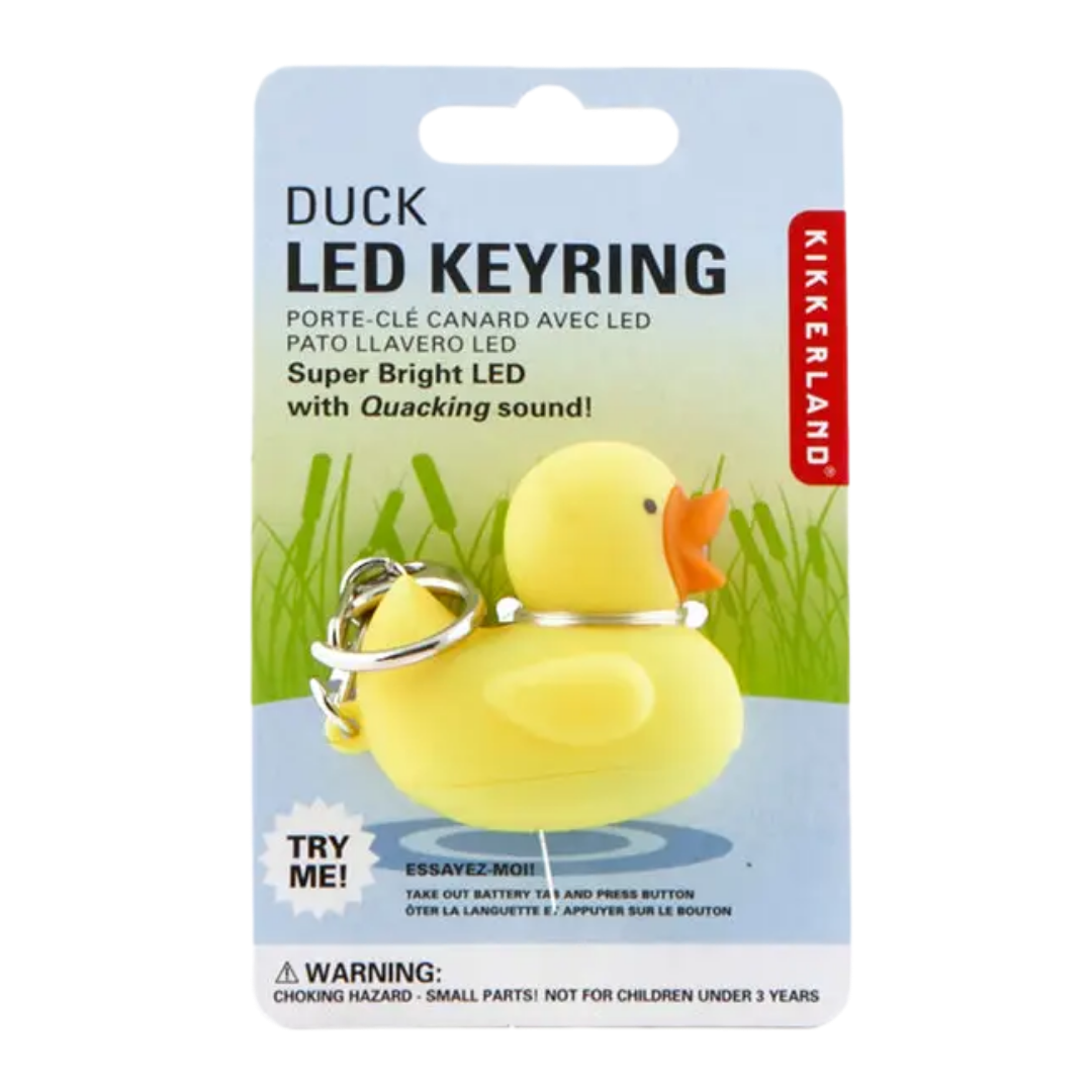 Duck LED & Sound Keychain