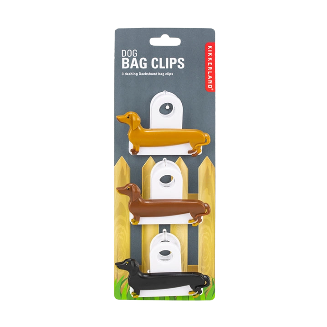 Dachshund Dog Bag Clips