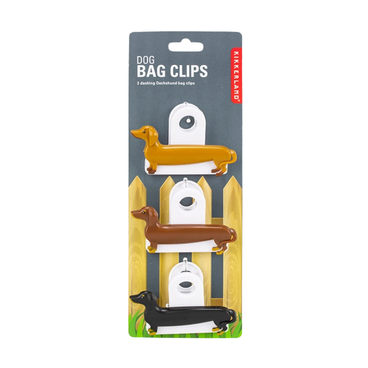 Dachshund Dog Bag Clips