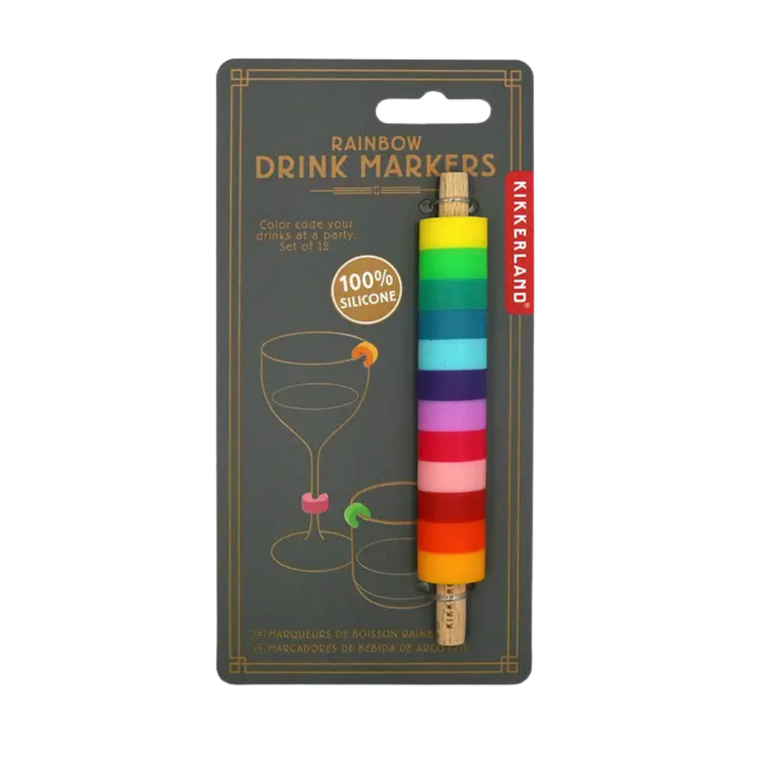 Rainbow Drink Markers