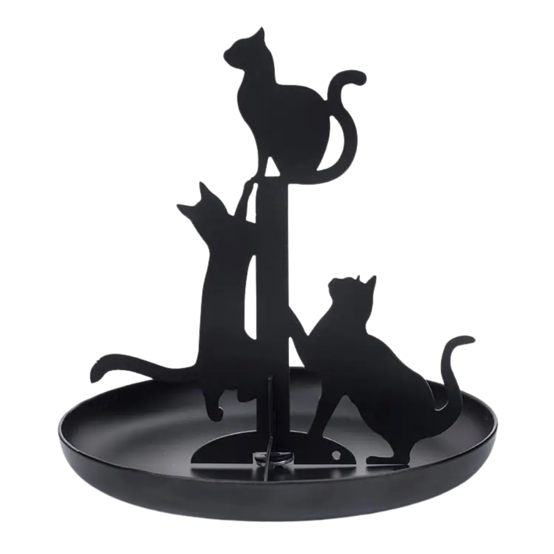 Black Cats Jewelry Holder