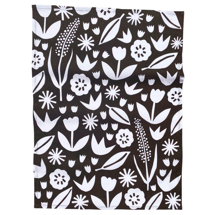 June Floral Tea Towel