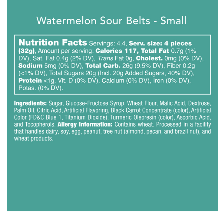 Watermelon Sour Belts