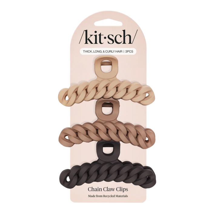 Chain Claw Clips 3pc Set