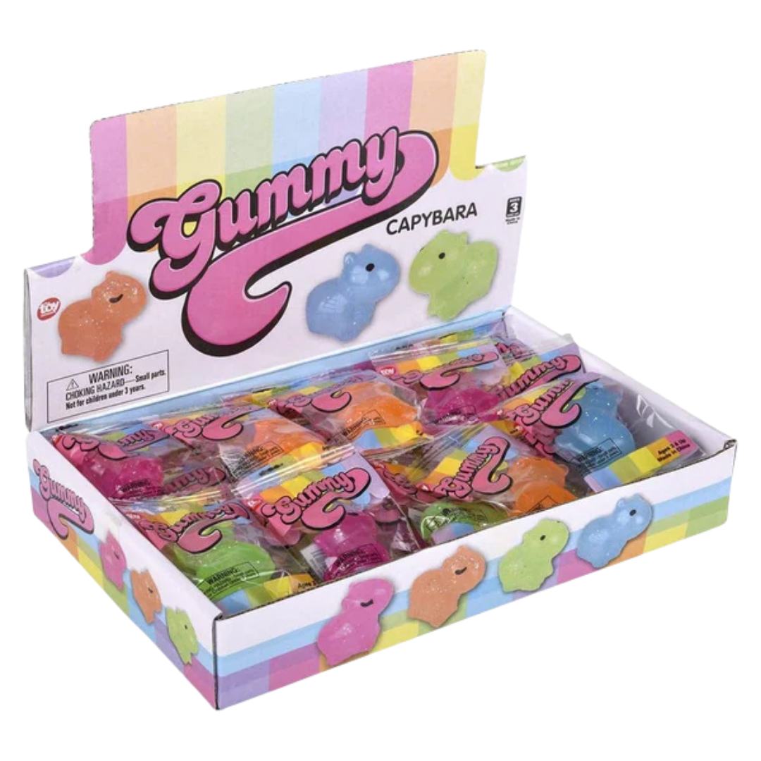 Gummy Capybara Squishy Toy