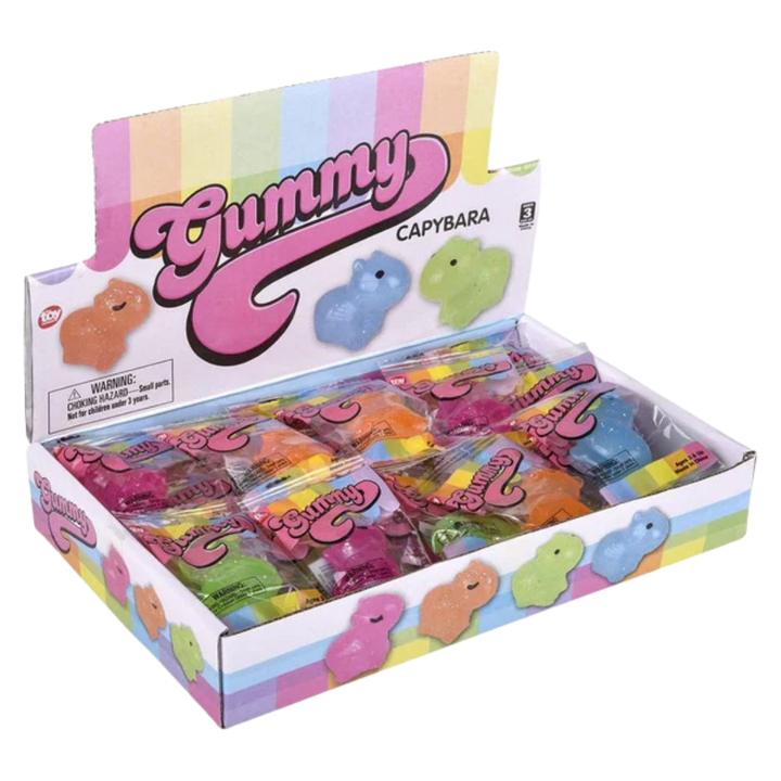 Gummy Capybara Squishy Toy