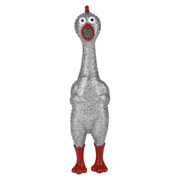 Sparkle Rubber Chicken