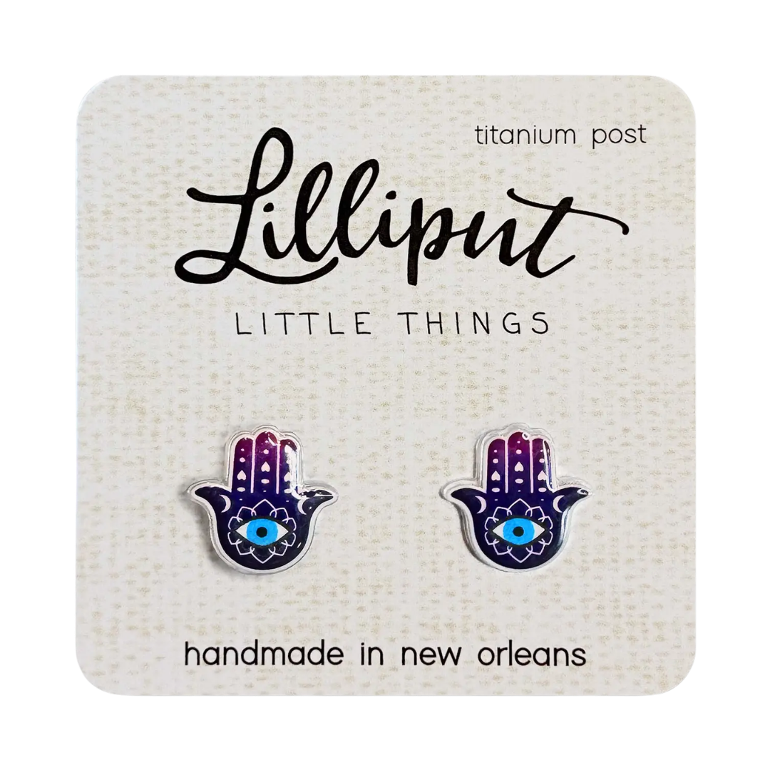 Hamsa Hand Earrings