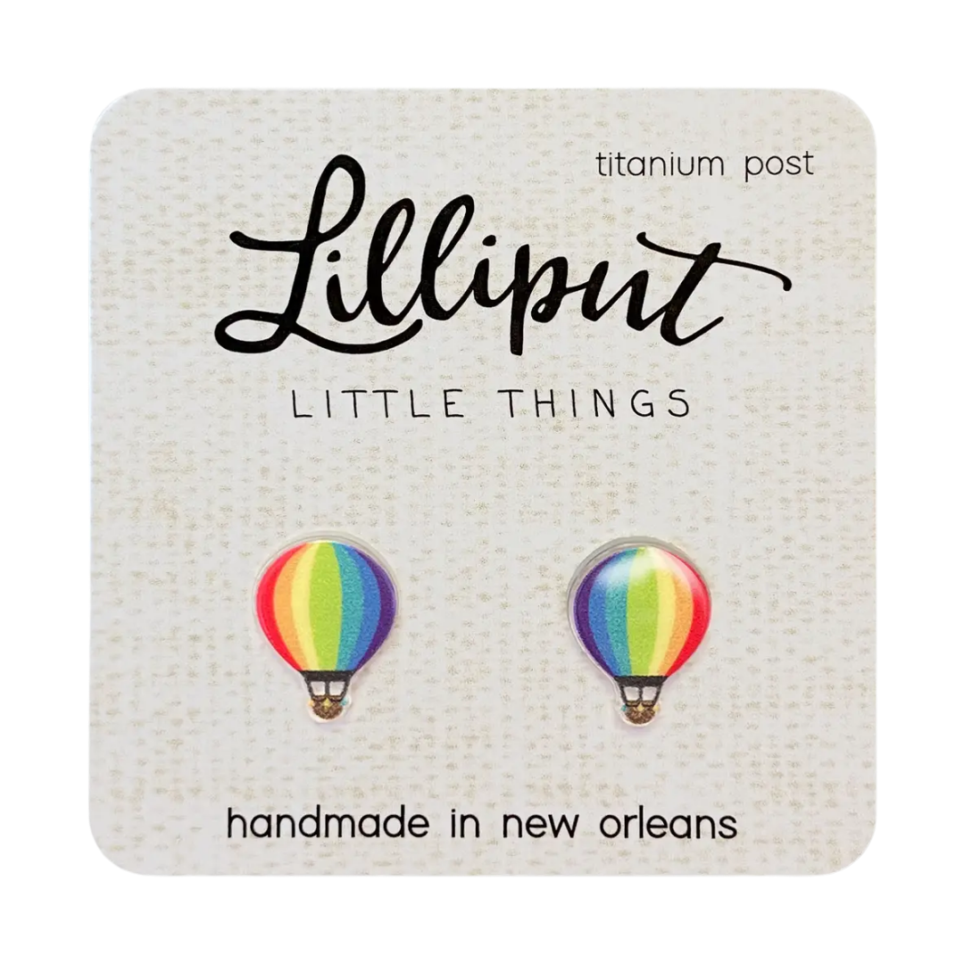 Hot Air Balloon Earrings
