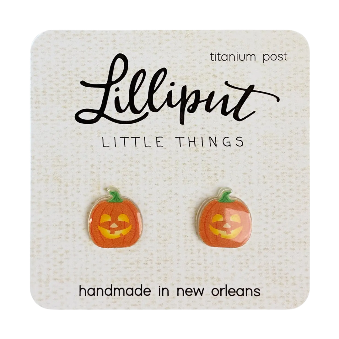 Jack O' Lantern Earrings