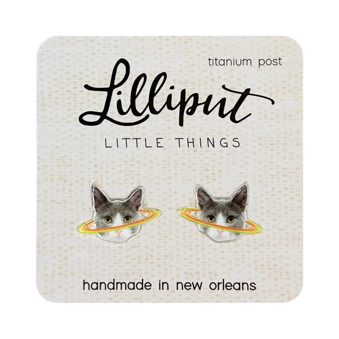 Caturn Earrings