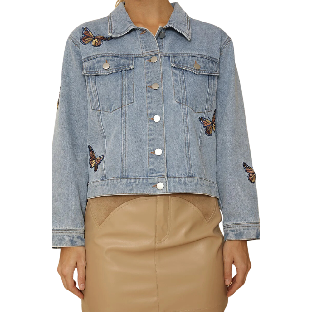 Monarch Denim Jacket Light blue