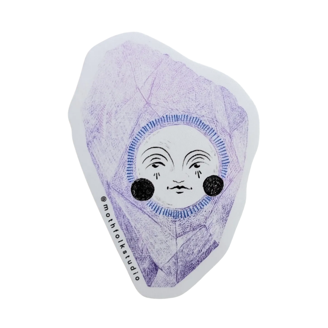 "Crystal" Sticker