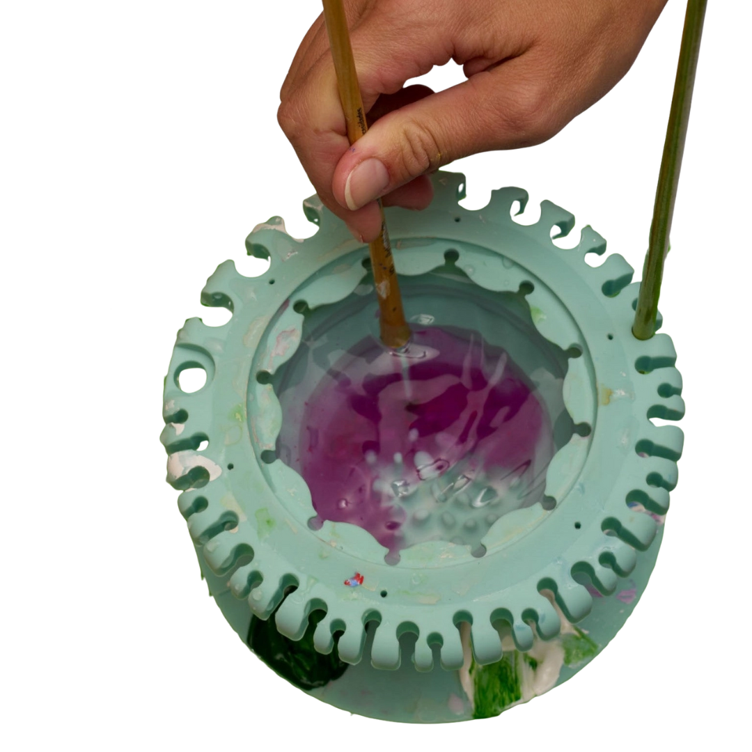 Collapsibowl™ - Portable Pallet, Brush Cleaner and Organizer