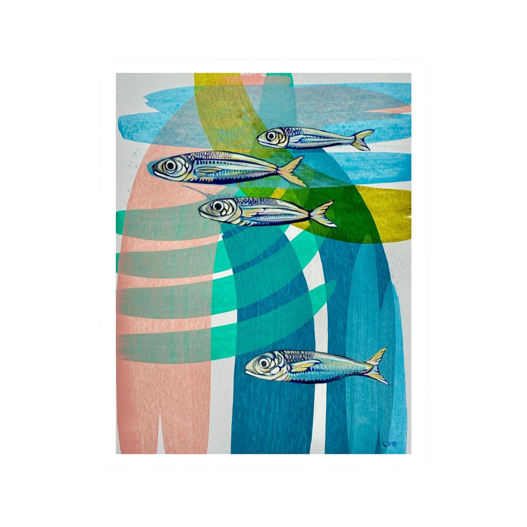 Four Sardines Print